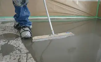 Uneven floor being professionally repaired in Orlando, FL